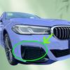 Per BMW Serie 5 G30/G31/525i/530i M-Sport 2017-2023 Splitter Lip Angoli Diffusore Canard Prese d'Aria Presa d'Aria Kit Carrozzeria