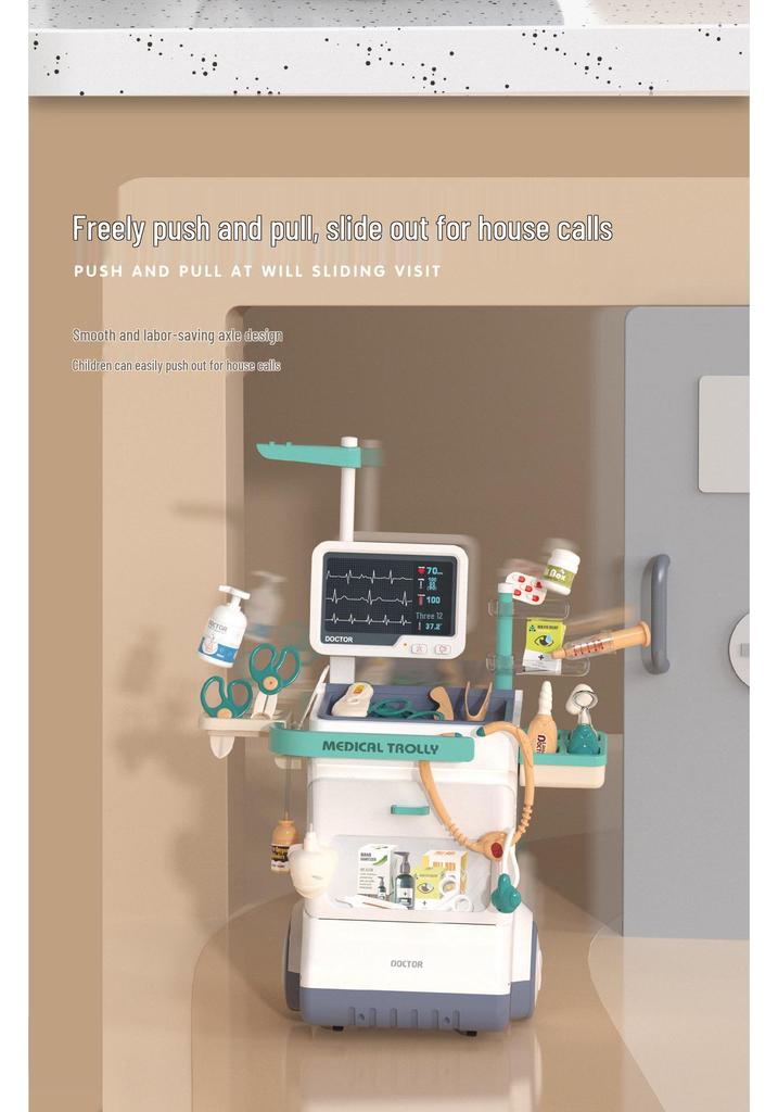 Kids' Educational Doctor Playset: Stethoscope & Clinic Simulation for Role-Playing