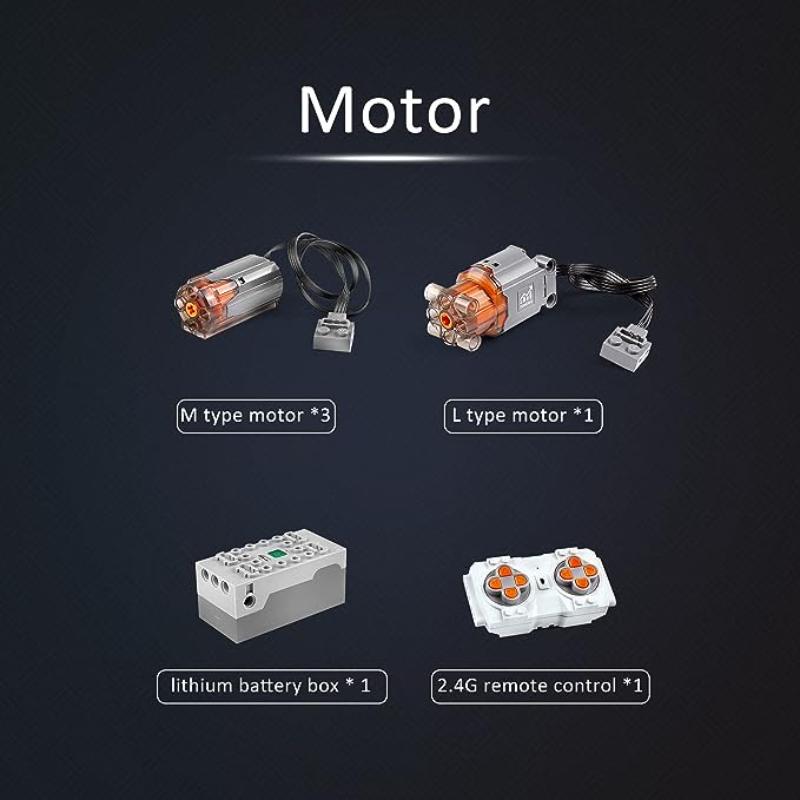 MOULD KING 17041 technologie Gabelstapler Baustein Modell Kinder Geburtstag Weihnachten Geschenke