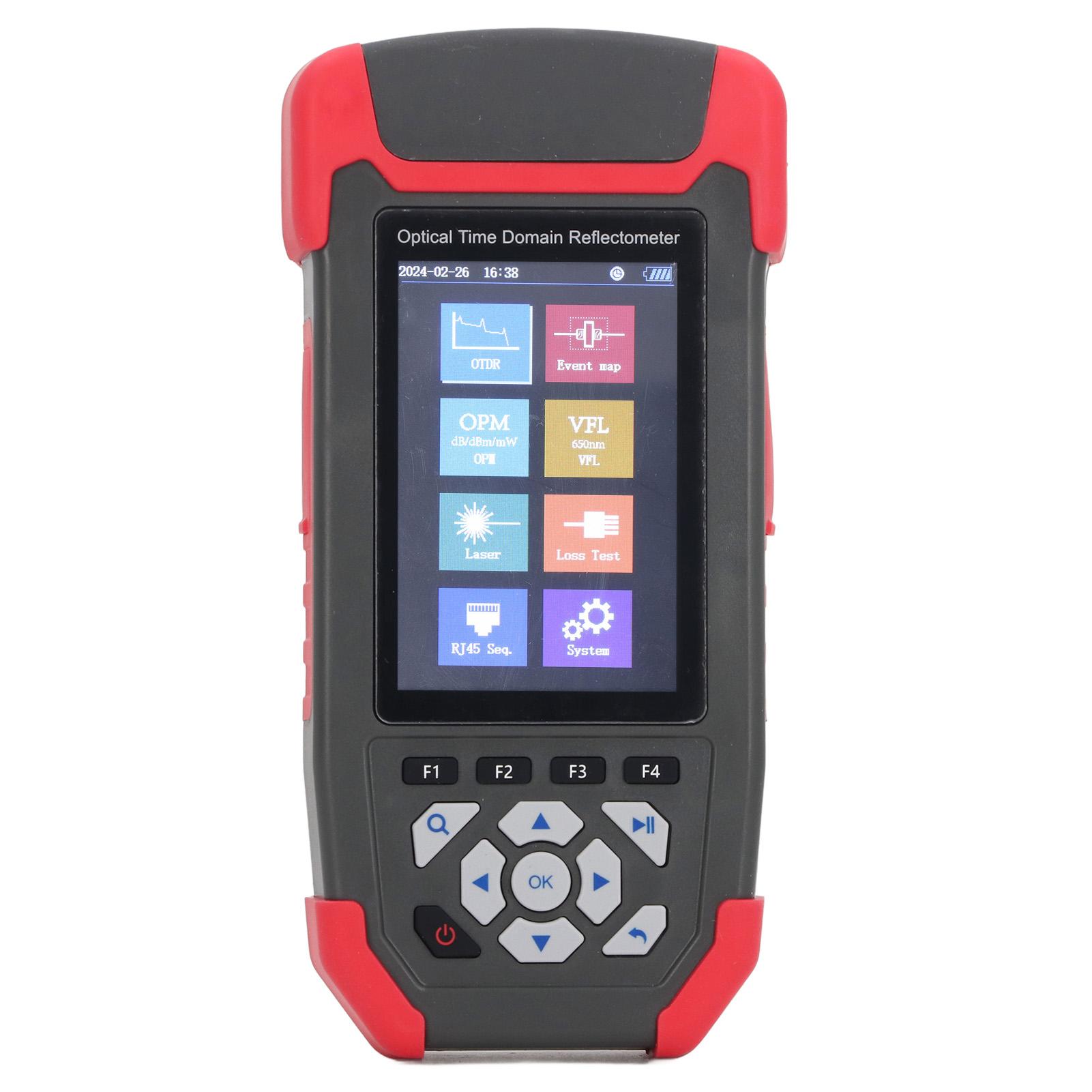 

Тестер оптоволокна 1310 1550 нм Длина волны 24 дБ 22 дБ Динамический диапазон от 10 м до 60 км Тестовый диапазон OTDR VFL