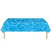 Tischdecke mit Meeresmotiv „Blaues Meer“ – Tischdecke mit Wellenmuster – Tischdecke für Geburtstagsfeiern, Kinder- und Erwachsenenpartys, Sommerparty-Tischdecke, 137 x 274 cm