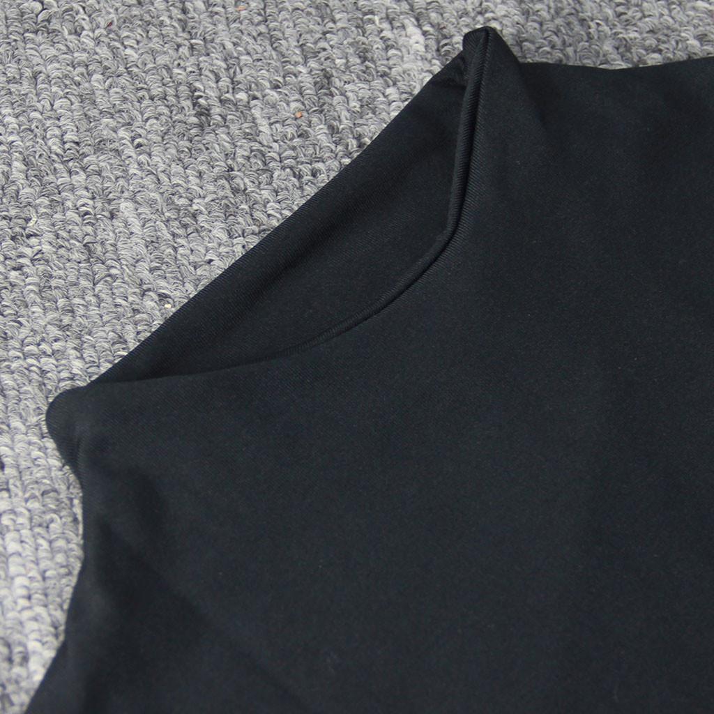 Women Exposure Of Navel Long Sleeve  Solid Shirt Tops Blouse