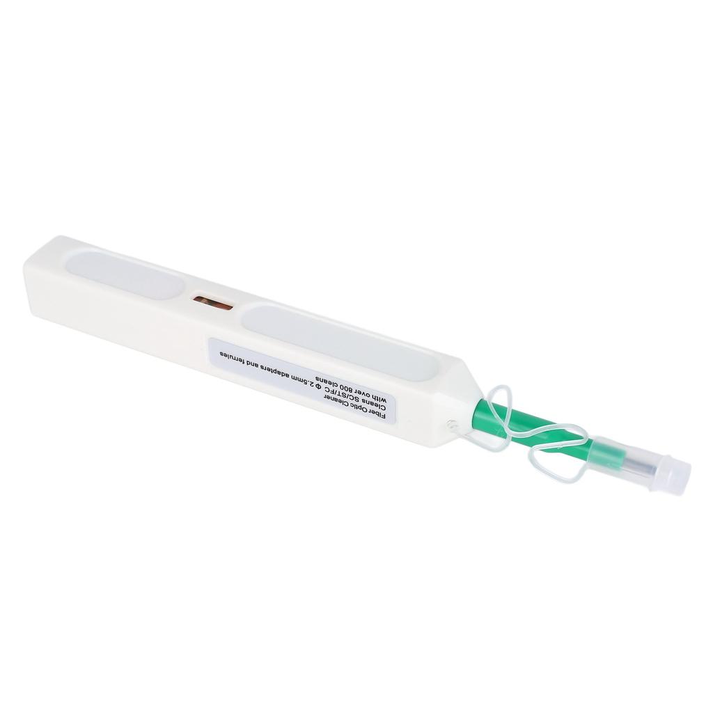 2.5mm Fiber Optic Cleaner Fiber Optic Cleaning Pen Cleans SC ST FC 2.5mm Adapters Ferrules with Over 800 Cleans