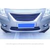 For Toyota Rise A200A/A210A/Daihatsu Rocky A200S/A210S Front Bumper Lip Spoiler 2-Piece Adjustable Cover Trim