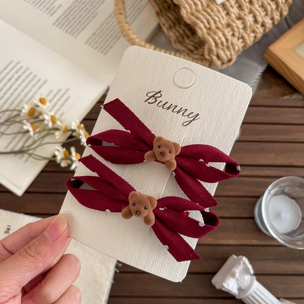 Neue 2 stücke Koreanische Kinder Bogen Haar Clips Nette Mädchen Prinzessin Braid Haar Headwear Mädchen Kinder Haar Zubehör