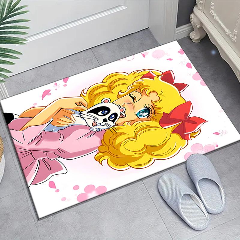 1pc Candy Candy2 Design Area Rug - Non-Slip, Soft & Cozy Floor Mat for Living Room, Bedroom, Office - Indoor/Outdoor Decorative Carpet