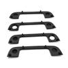 4PCS For BMW E36 E34 E32 3 5 7 Series Exterior Door Handle Kit Covers Rubber Seals Gasket Car Replacement Part 51218122442