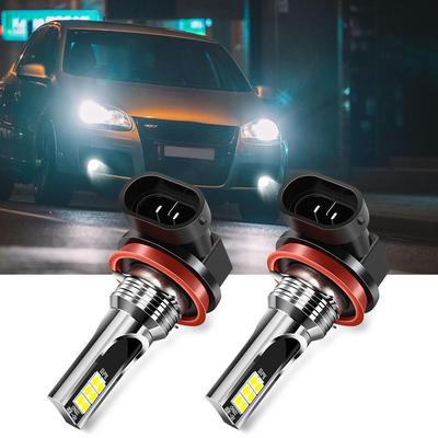 2 Stück H11 H8 12SMD 110W LED Nebelscheinwerfer Autoscheinwerfer Für Golf Passat Jetta CC Polo Touran Tiguan Eos Sharan Scirocco