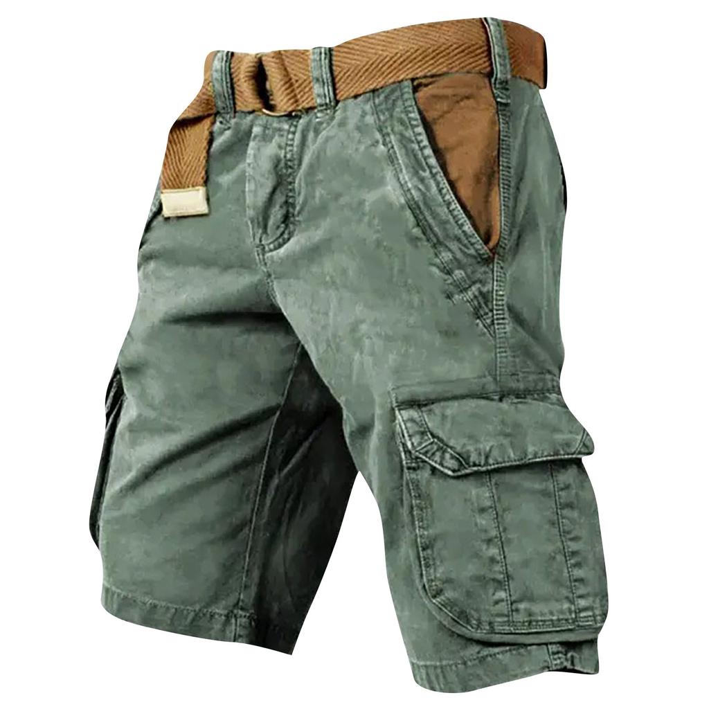 Zomer Shorts voor Heren met Print voor Buiten Losse Shorts voor Heren met Meerdere Zakken