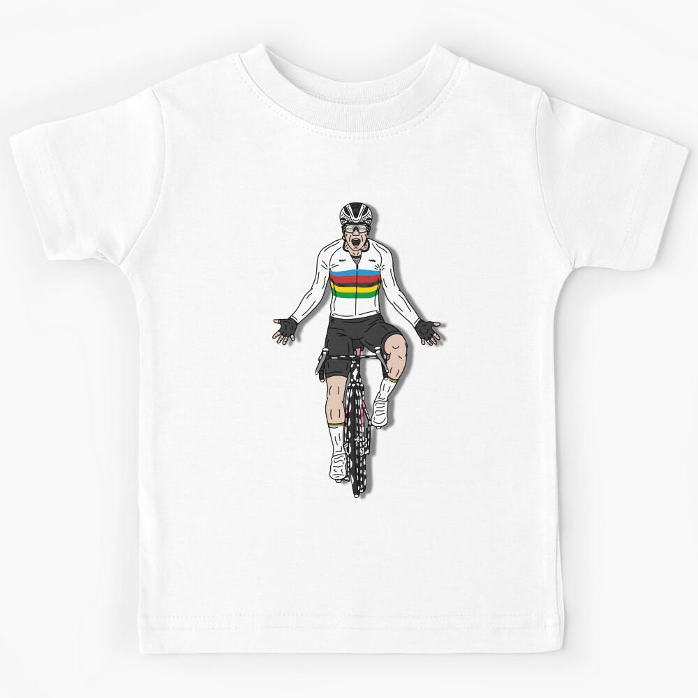 Lotte Kopecky Rainbow Jersey Kids T-Shirt 150