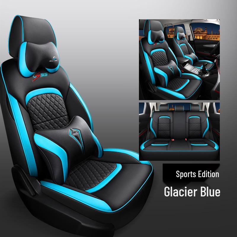 CLY Custom Leather Seat Cover: Stylish, All-Season Fit for Changan CS55