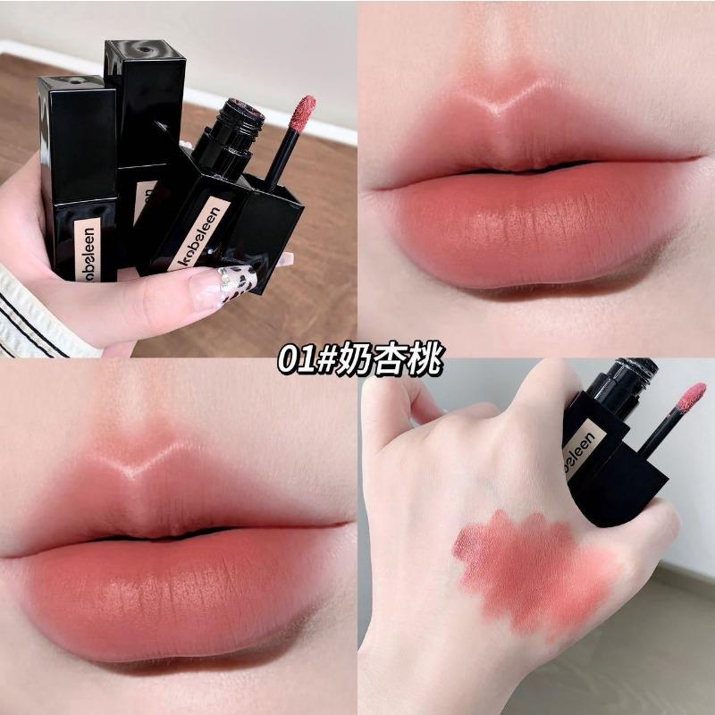 Velvet Matte Lip Glaze Waterproof Non Stick Cup Long Lasting Lip Makeup For Women
