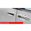 Car Silver Car Exterior Styling Door Handle Bowl Guard Trim Cover Parts For Toyota Alphard 40 Series +