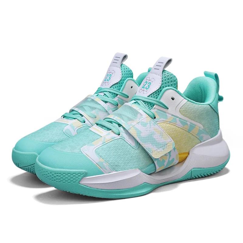 Hochwertige Herren-Basketballschuhe für Damen Original-Sneakers Basketball-Sneakers Gummi Rutschfest Sportschuhe für Herren