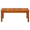 VidaXL Table basse de jardin 90x50x36 cm Bois solide d'acacia