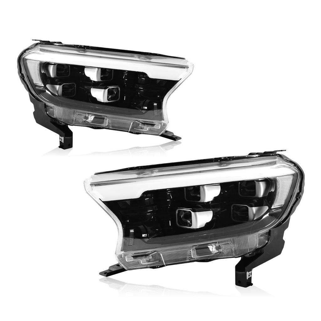 16-21 Ford Everest LED Headlight Assembly with Four-Lens DRL