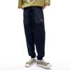 FILA Fusion Casual Fashion Knitted Jogger Pants Men bottoms Deep-Black T11M216602FBK