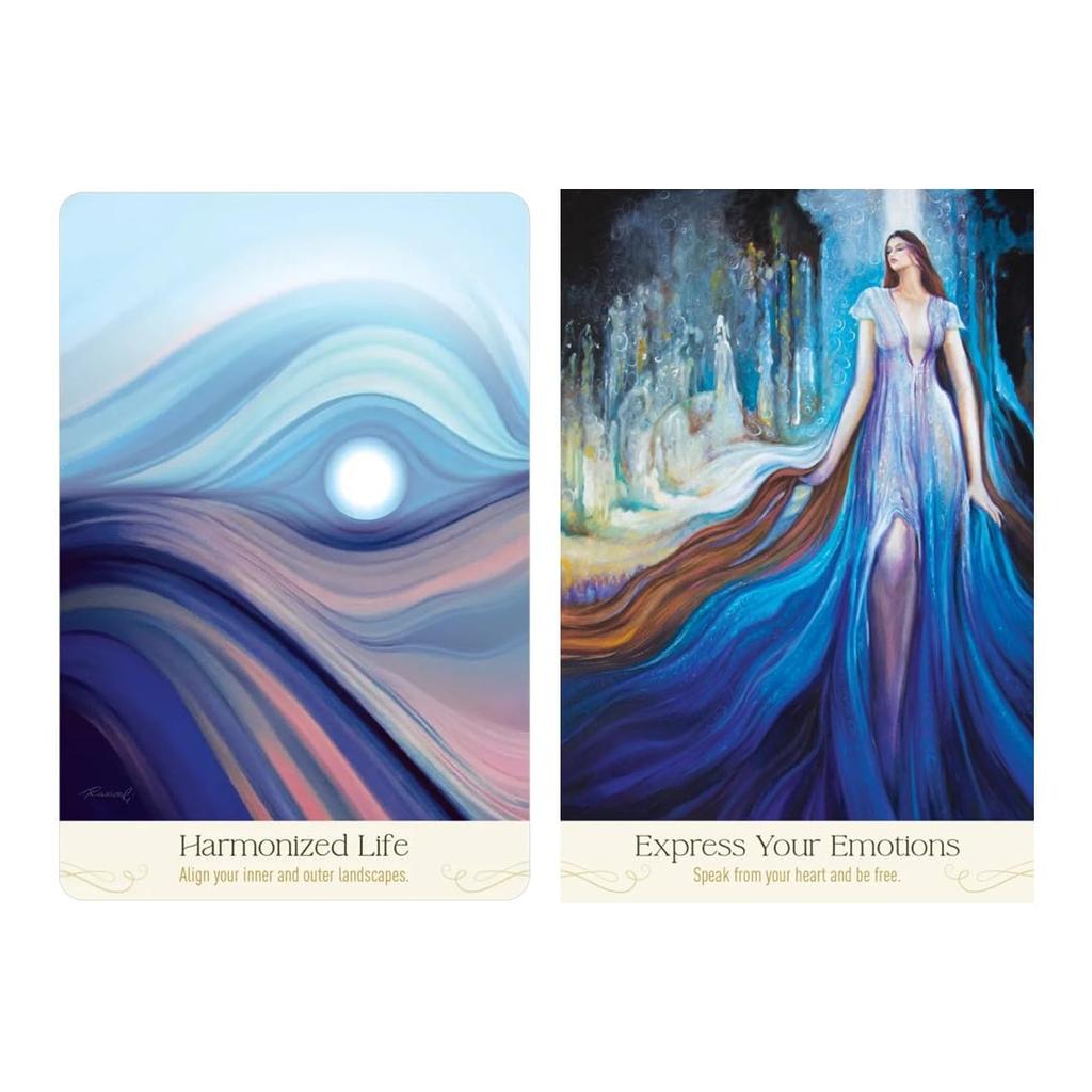 Kancharo Oracle Tarot Card Reading Set Journey Includes Japanese Oracle Card Basic Instructions Pouch Cards, 44-Card [Soul's Oracle] & (Authentic)