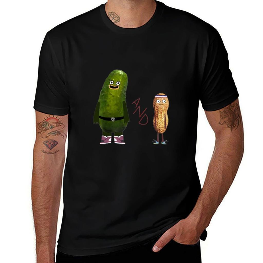 pickle and peanut T-Shirt t shirts for man cotton funny t shirts for man graphic funny t shirts