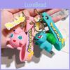 2024 New Pokmon Keychain Adorable Pikachu Psyduck Charms Silicone Figurines