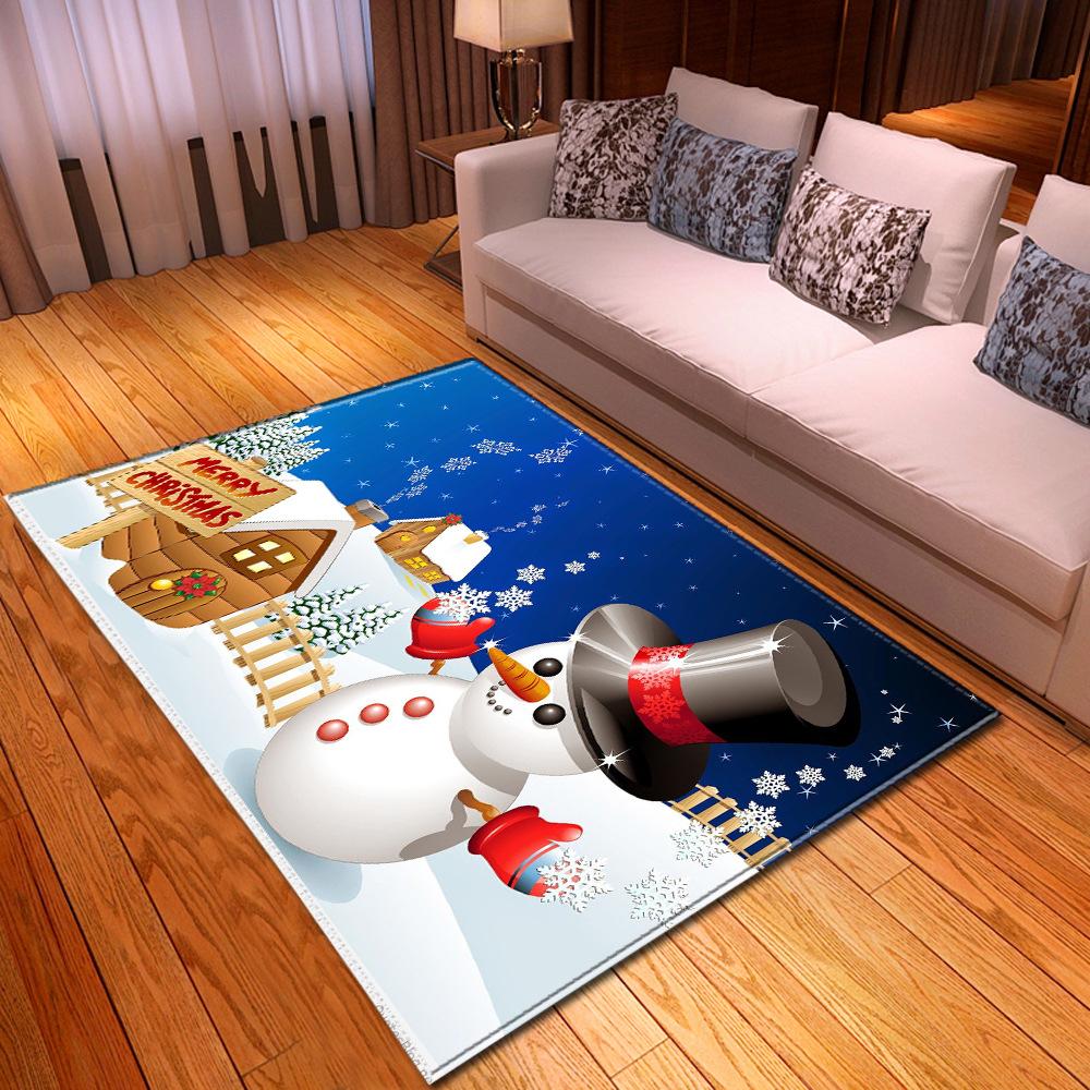 Christmas Living Room Floor Mat Bedroom Dining Room Carpet Carpet Doormat