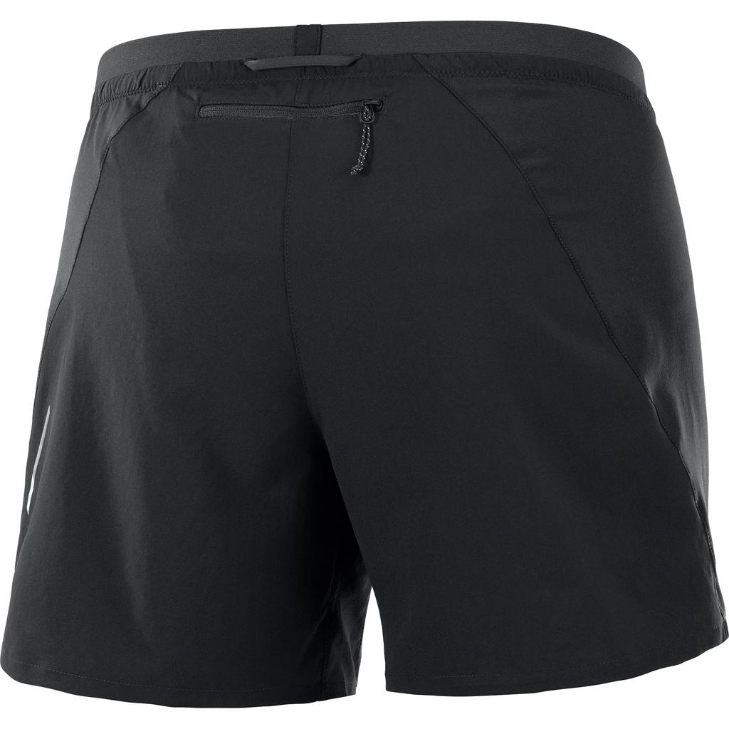 Salomon CROSS 5" SHORT WOMEN Shorts, LC1890800, Size XS, Deep Black