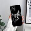 Black Cats Phone Case for iPhone 11 15 Pro Max Case Coque 14 Plus 13 Pro 12 11 X XS XR 7 8 SE 2020 15Pro Cute Cat TPU Soft Cover