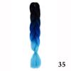 Braids Hair Extensions Balayage Ombre DIY Quick Weave Braiding Hair for Cosplay Daily Use for Women
