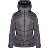 Куртка Женская Dare2b Reputable Luxe Isolated Quilted with Hood Ebony Серый