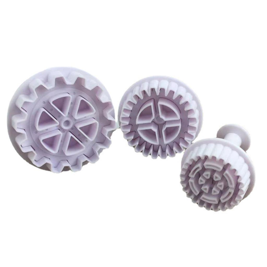 Biscuit Cookie Cutter Pastry Plunger 3D Stamp Die Fondant Cake Decorating Tools