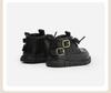 Autumn/Winter Non-slip Soft Sole Baby Walker Boots - British Style for Boys & Girls, Plus Velvet Leather