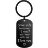 Boyfriend Keychain Gift: 'I Need You Here With Me, I Love You'