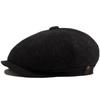 Cappelli Newsboy da Uomo Peaky Autunno Vintage Spina di Pesce Ottagono Cappello Berretti a Righe Casual da Donna Gatsby Cappello Piatto 55-60CM