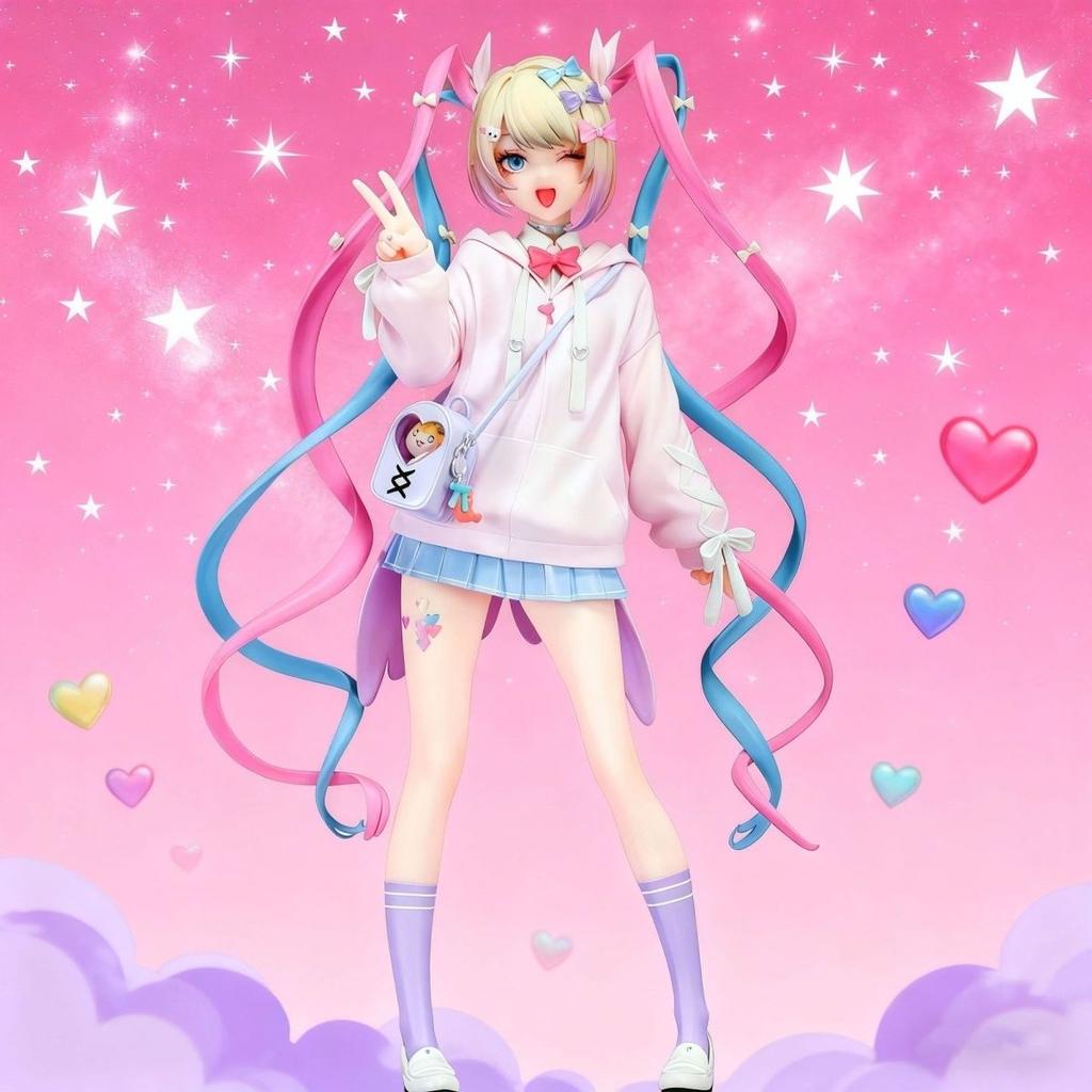 In Stock broadcast Super Celestial Sauce Severe Dependency 9.44inch/24cm Anime Angel Girl Swimsuit Cute  PVC Wild  oys Gifts