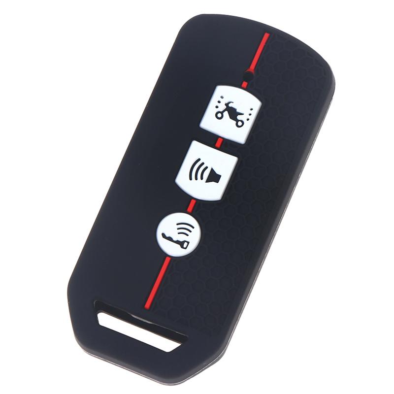 Silicone Key Protector Motorcycle Key Case Remote Keys Shell Cover For Sh 125 Pcx 150 Forza 350 Key Fob Cover
