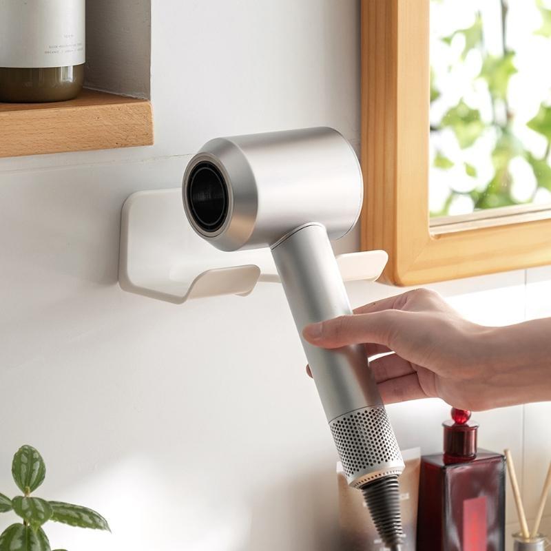 Wall Mounted Rack Hair Dryer Holder Hair Straightener Storage Shelf Top Sale