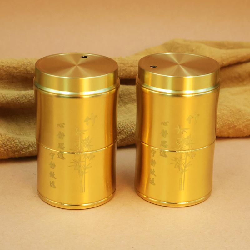 Brass Holder Household Portable High-end Toothpick Container Box Bedroom Restaurant Living Room Dustproof Drop-resista