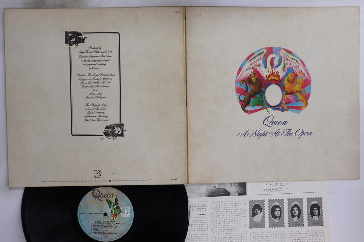 

LP Пластинка QUEEN - A Night At The Opera P10075E ELEKTRA 1975 Япония Рок Б/У