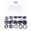175/200Pcs Black Sealing Elastic Band Rubber O Ring Set Gaskets Seal Nitrile Rubber Bands High Pressure O-Rings