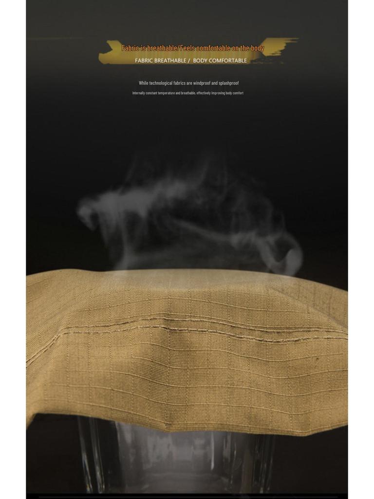 Men's Waterproof Tactical Jacket - Stand Collar, Wear-Resistant, Ideal for Spring/Autumn Outdoor Activities.