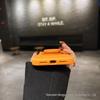 Liquid Silicone iPhone 17 Pro Max Case with Stand - Solid Color Airbag Design