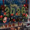 Christmas Santa ClausChristmas Gift 2026 Combination Wall Stickers Window Stickers New Year Stickers