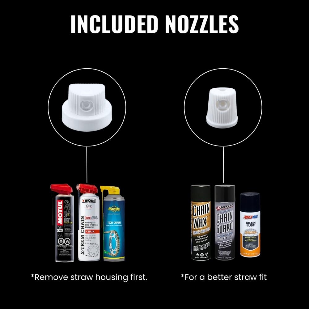 Oinker Motorcycle Chain Applicator | Mess Free Chain Chain Attachment | For 428 Chain Sizes