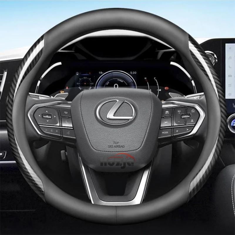 Car Steering Wheel Cover for Lexus RX 400h 450h TX350 LX600 RX400h RX350 RX350h LS400 UX250h NX ES 300h 350 CT200h Accessories