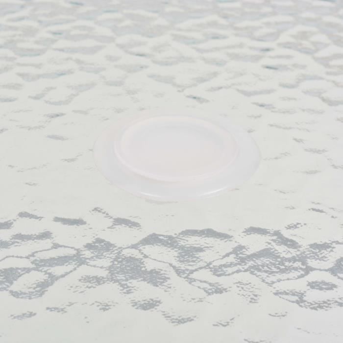 VidaXL Mobilier à dîner d'extérieur 8 pcs Acier et textilène Gris