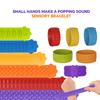 Children'S Educational Sensory Toys, Silicone Wristband, Sensory  Ring, Stress,Relieving Toy