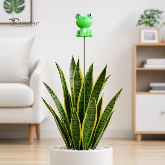 Miniature Frog Figurines for Plants Garden Stakes, Waterproof Resin Ornaments, Cute Figurines, Succulents Whimsical Set Pots Decoration Potted