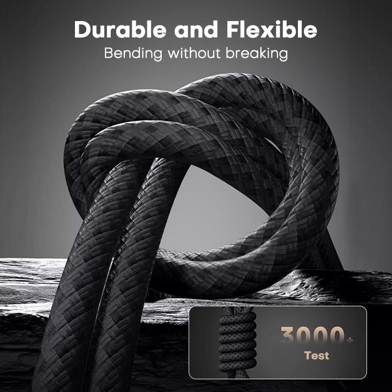 TUODES 120W USB Type C Cable Fast Charging Quick Charge 3.0 Mobile Phone Type-C USB Charger Data Cord For Samsung Xiaomi Huawei