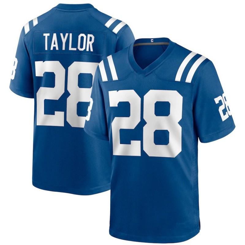 Indianapolis Colts Football Jersey 2 53 LEONARD 18 MANNING Mens Embroidered Rugby Shirt