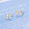 New 925 Sterling Silver Heart Stud Earrings For Women High Quality Exquisite Student Girlfriend Jewelry Accessories Heart GiftGood Product